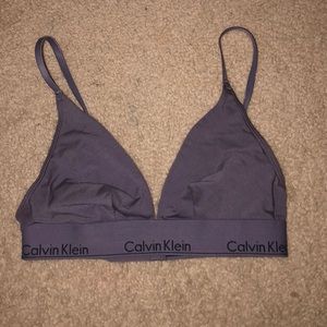 Calvin Klein purple bralette